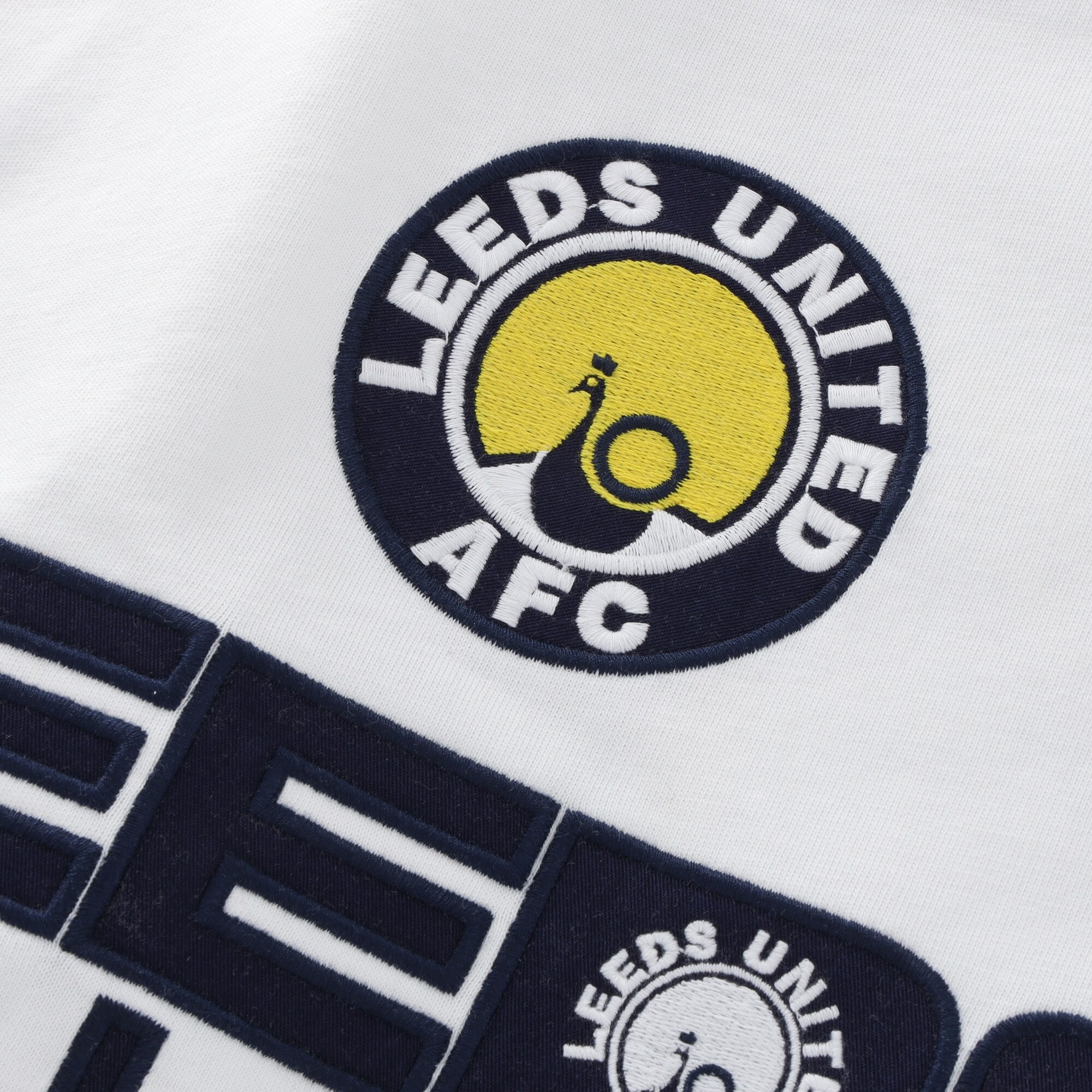 Leeds United x Mitchell & Ness Mascot T-Shirt - White - Mens