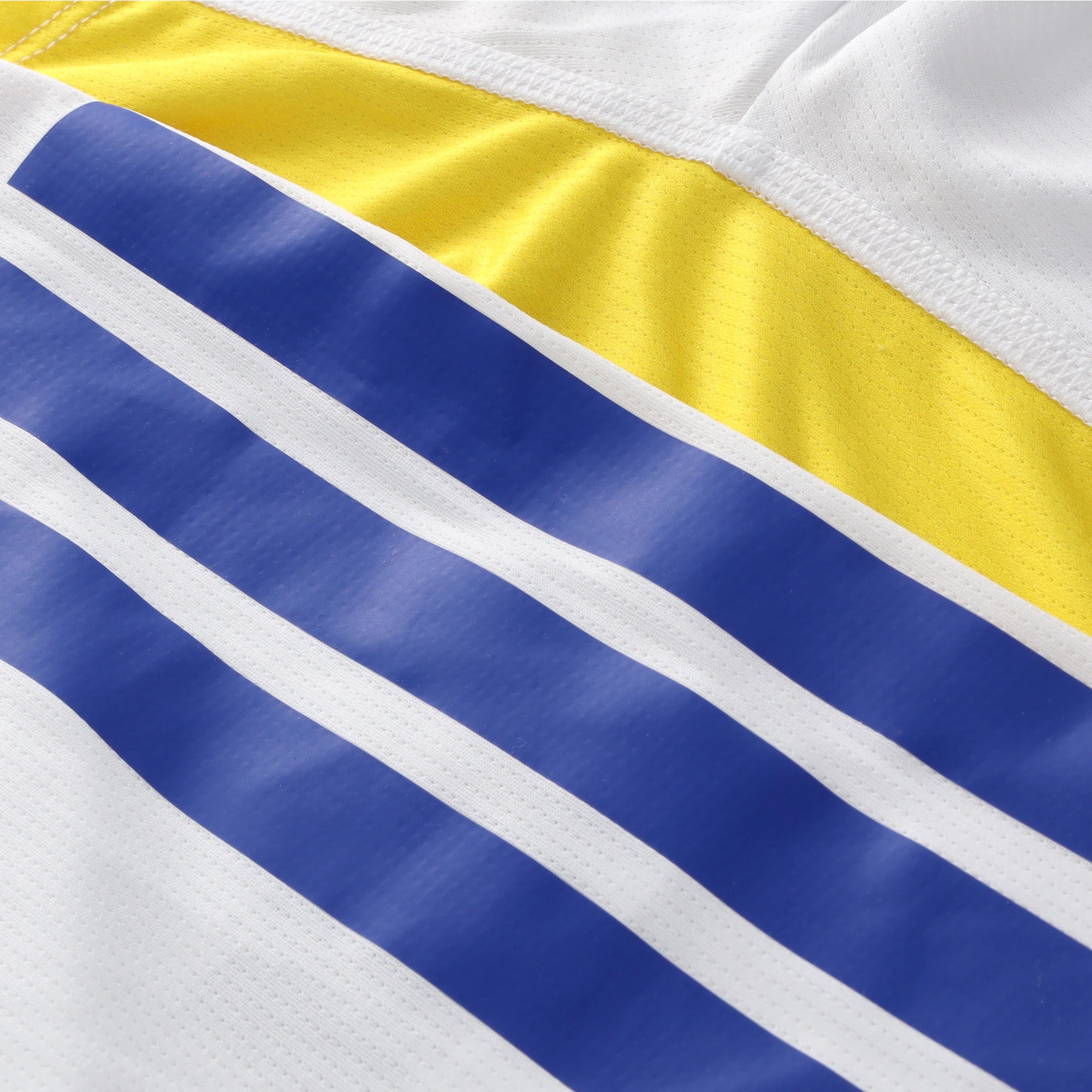 Leeds United adidas Running T-Shirt - White - Womens