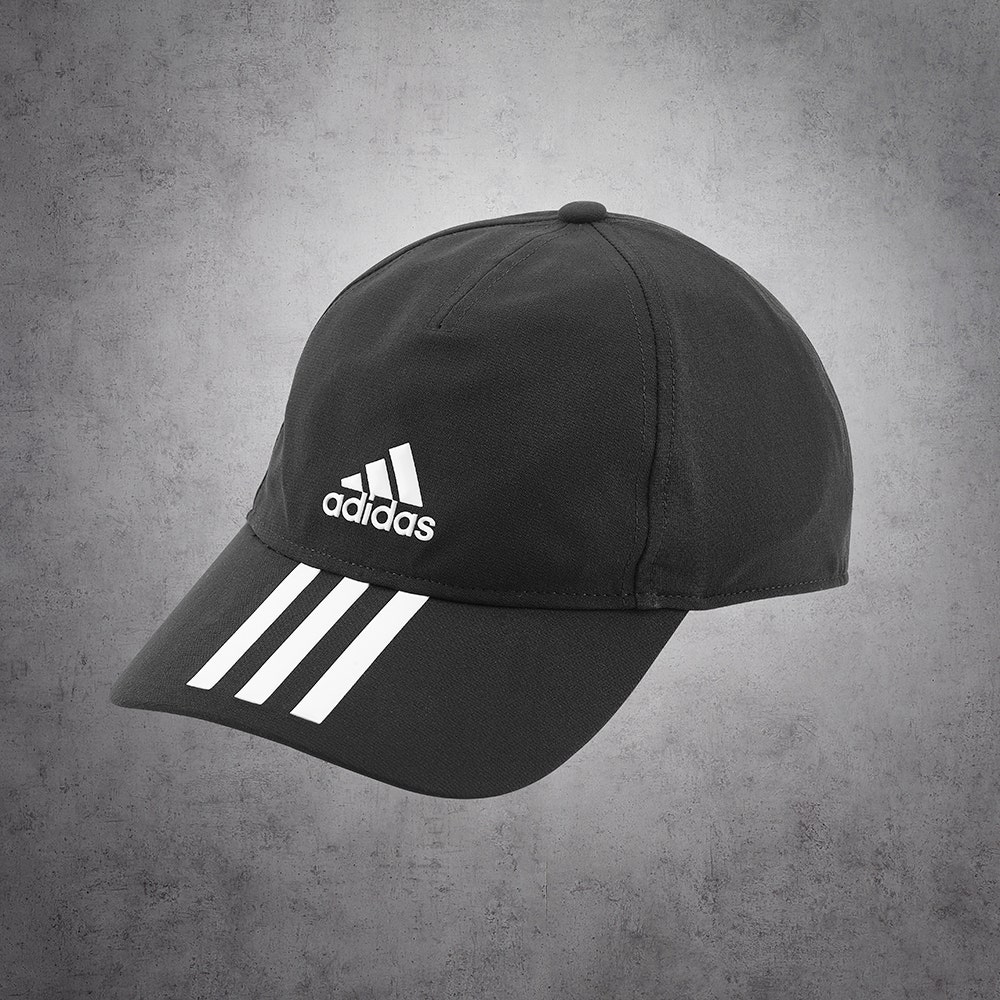 Adidas stripe hat sales