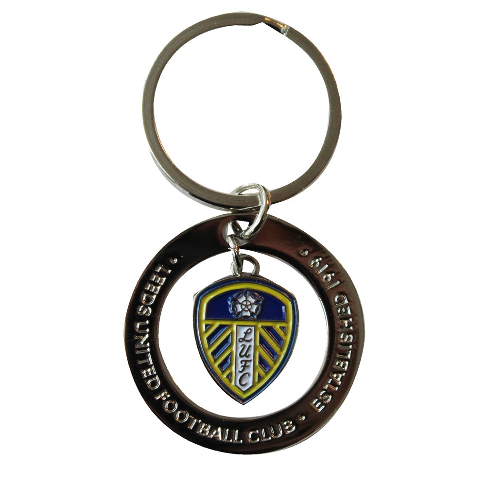 Personalised Yorkshire Rose Enamel Crested Key Ring with Gift Box 