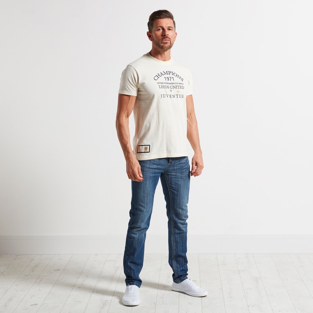 100 YEAR V JUVENTUS T-SHIRT | Leeds United FC Official