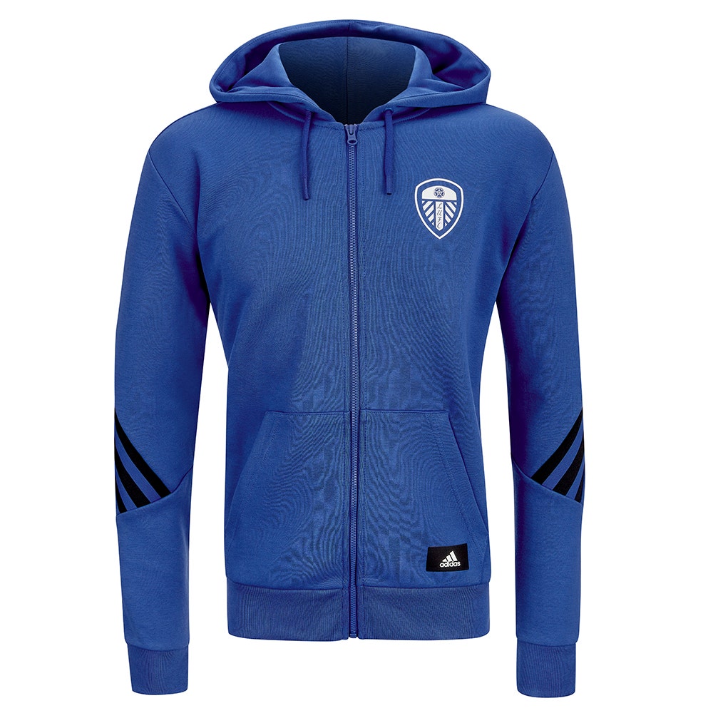 Leeds united adidas best sale hoodie