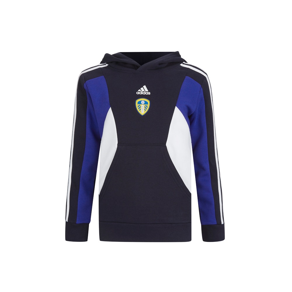 ADIDAS COLOUR BLOCK HOODY Leeds United FC Official Retail Website