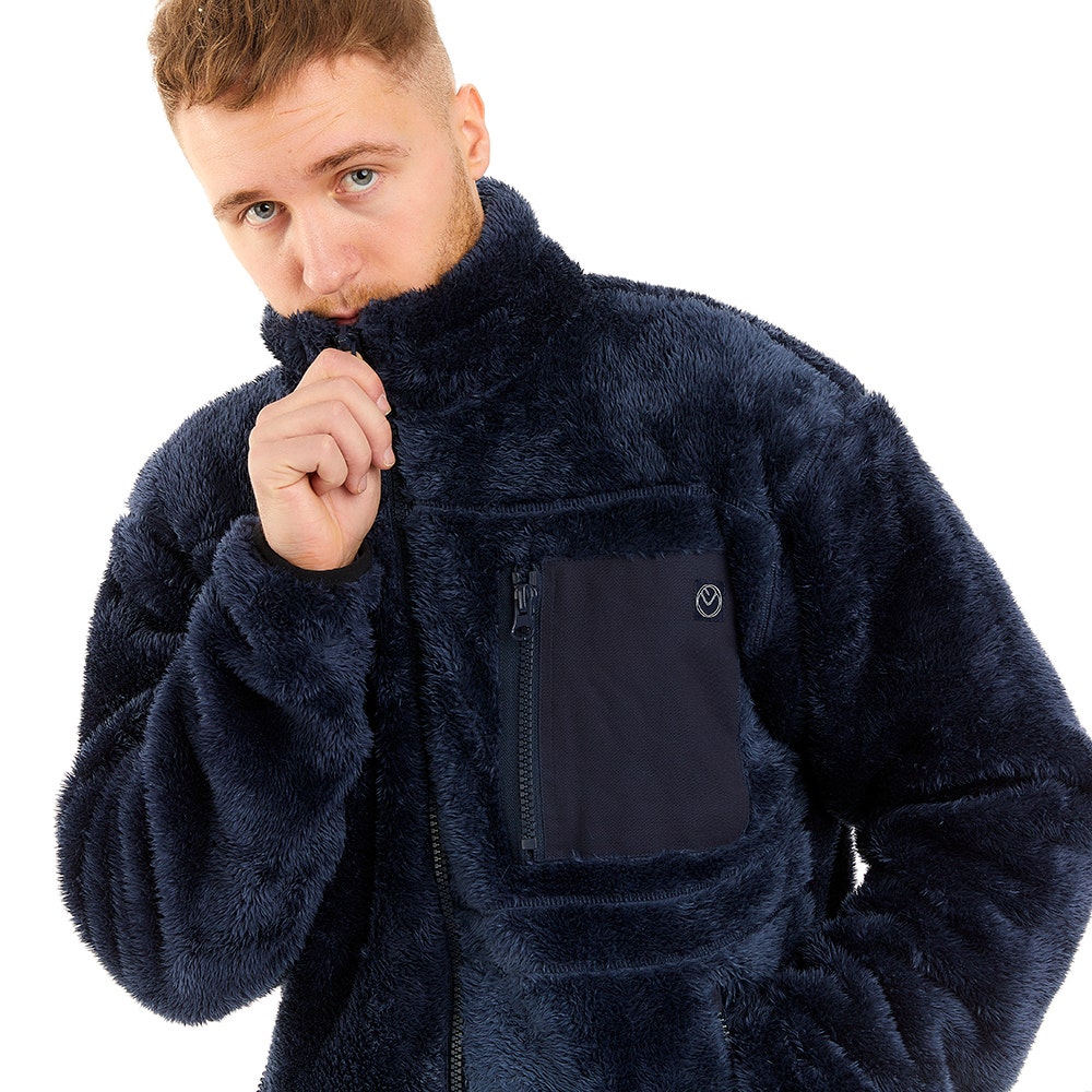 ZIP THROUGH SHERPA JACKET | Leeds United FC Official Retail ZIP THROUGH SHERPA JACKET | Leeds United FC Official Retail