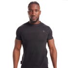 LUFC BLACK OUT RIBBED TEE